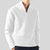 Herre Pullover Sweater med Halv-Zip Design og Praktisk Brystlomme 3