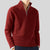 Herre Pullover Sweater med Halv-Zip Design og Praktisk Brystlomme 8