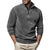 Herre Pullover Vintage Design Fleece Sweater 9