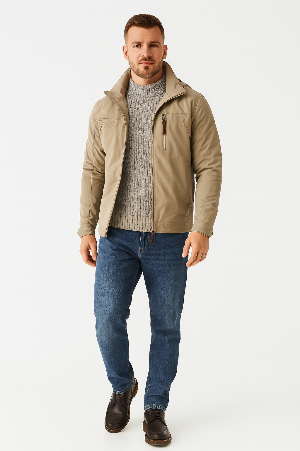 Herre Regnjakke Letvægts Forårsjakke til Udendørs Aktiviteter 1