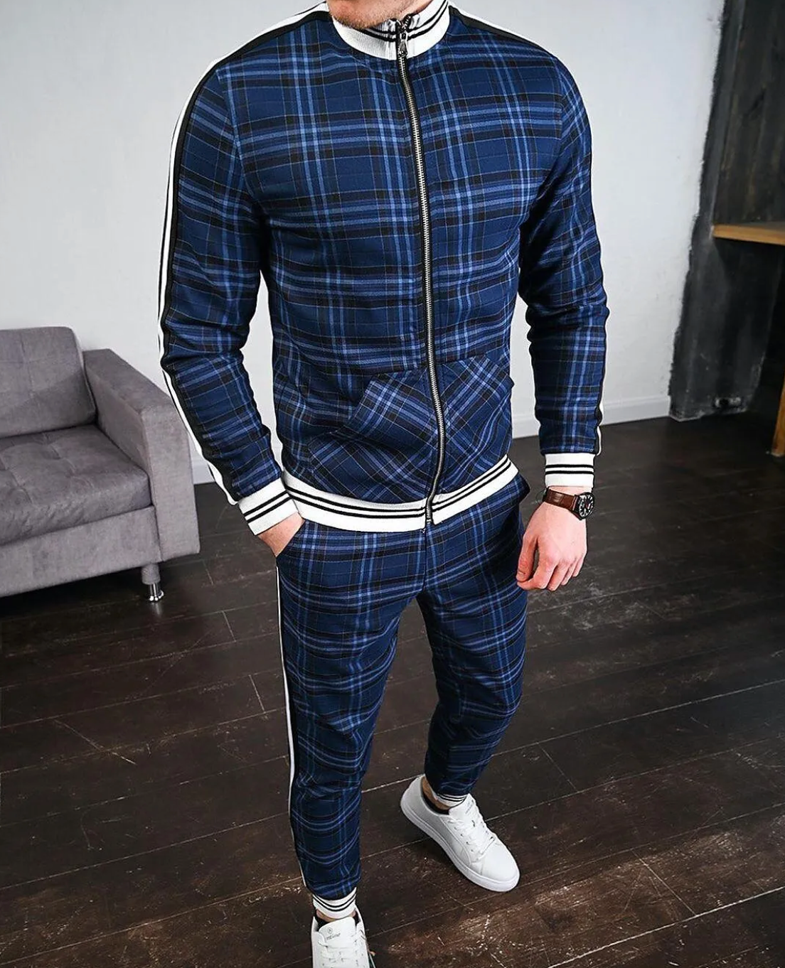 Herre Sæt Casual Stil 1