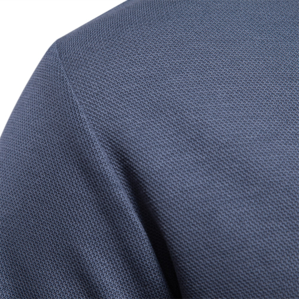 Herre Skjorte Casual 100% Bomuld Lange Ærmer Klassisk Design 3