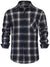 Herre Skjorte Langærmet Flannel Kato Klassisk Plaid 0