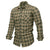 Herre Skjorte Plaid Langærmet 100% Bomuld Casual Komfort 1