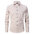 Herre Skjorter Smart Casual Slim Fit Stretchbart Åndbart Stof 10
