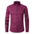 Herre Skjorter Smart Casual Slim Fit Stretchbart Åndbart Stof 5