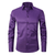 Herre Skjorter Smart Casual Slim Fit Stretchbart Åndbart Stof 8