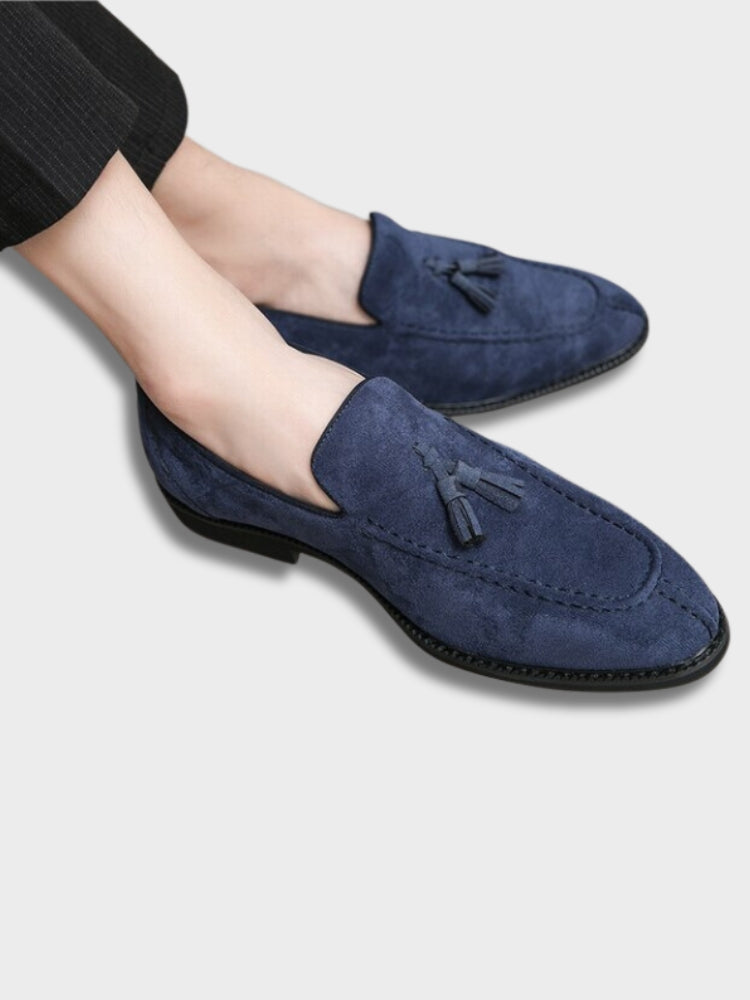 Herre Sko Loafers Italiensk Stil Komfortabel Design 3