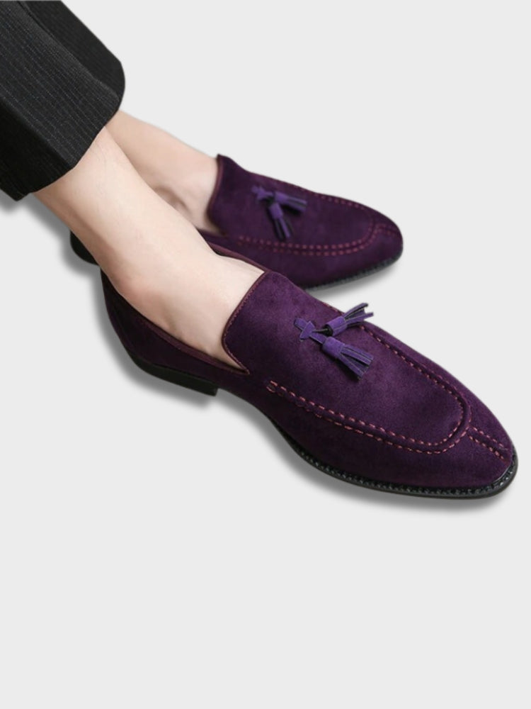 Herre Sko Loafers Italiensk Stil Komfortabel Design 5