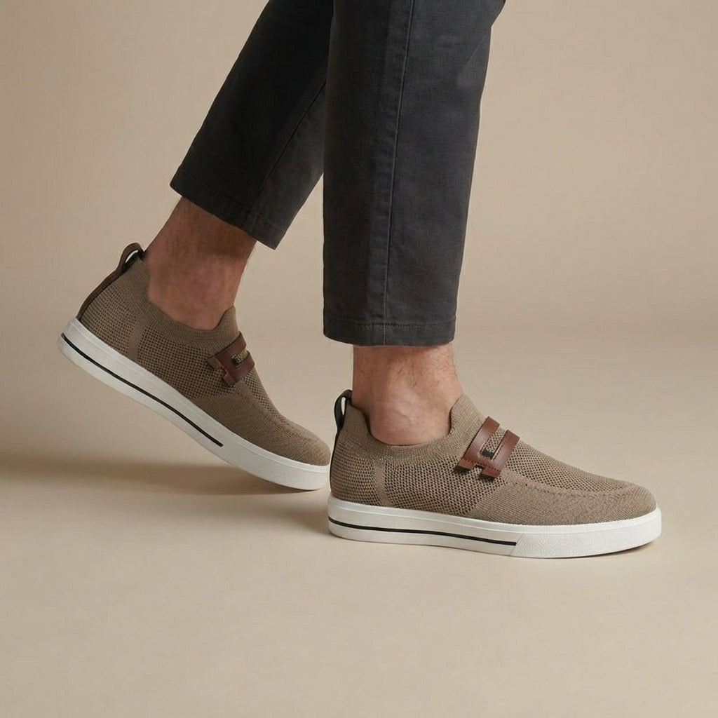 Herre Sko Slip-On Casual Minimalistisk Design 1