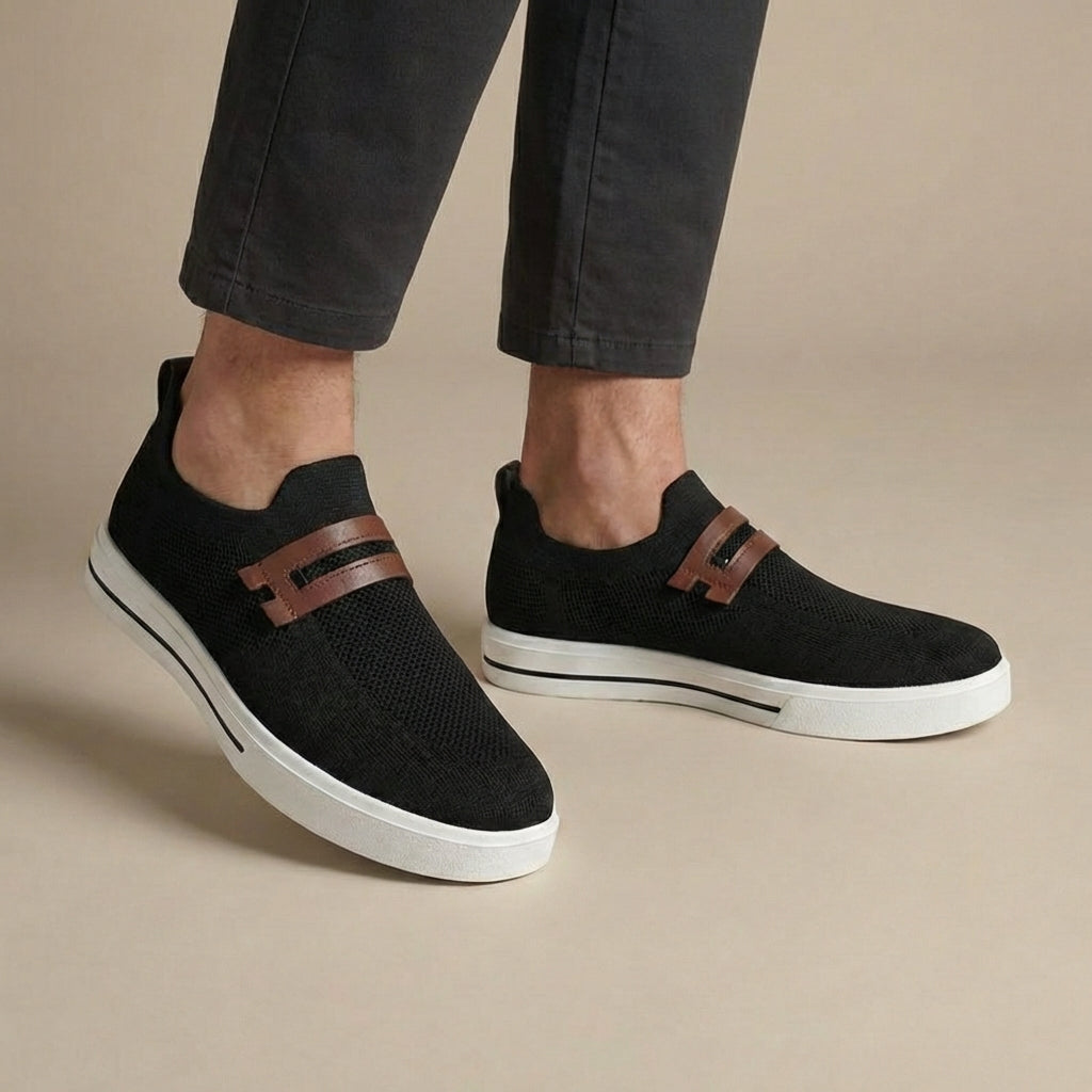Herre Sko Slip-On Casual Minimalistisk Design 2