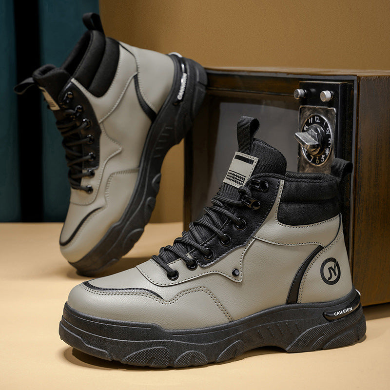 Herre Sneaker Støvler Højt Skaft 6