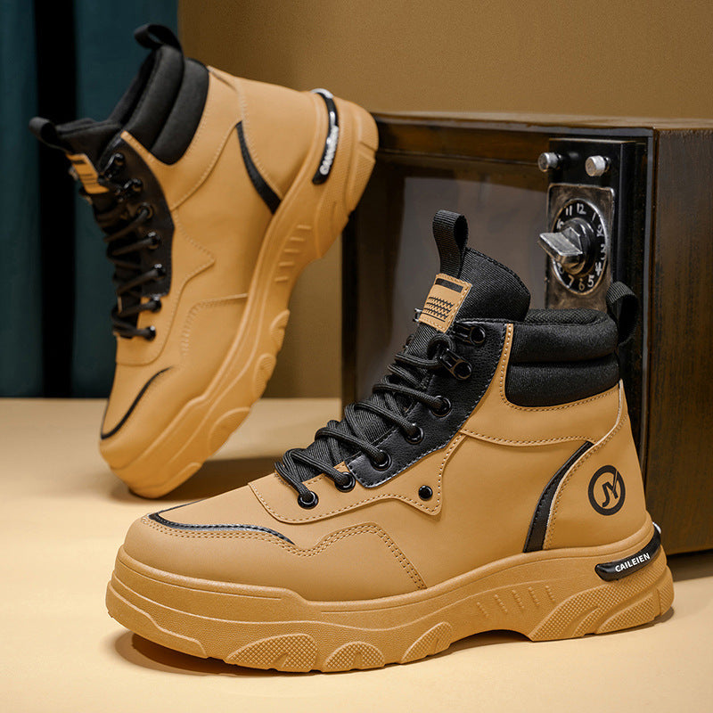 Herre Sneaker Støvler Højt Skaft 7