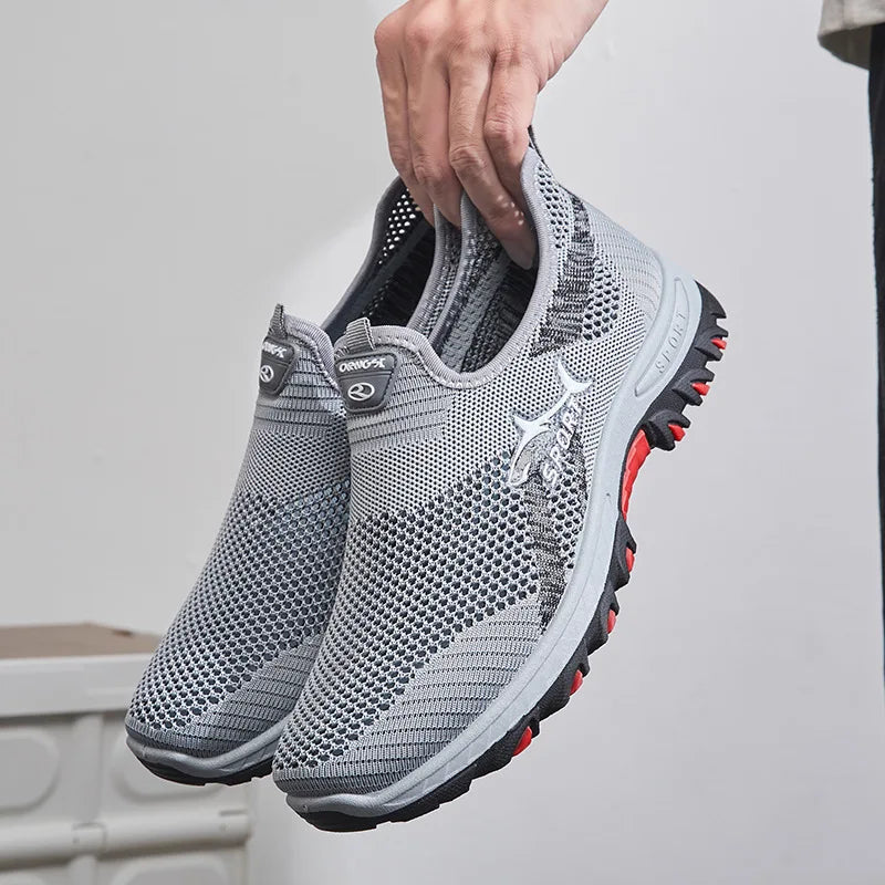 Herre Sneakers Mesh Casual Åndbar Gå-Sko 2