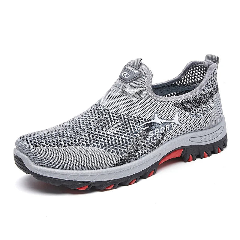 Herre Sneakers Mesh Casual Åndbar Gå-Sko 4
