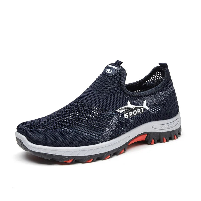 Herre Sneakers Mesh Casual Åndbar Gå-Sko 6