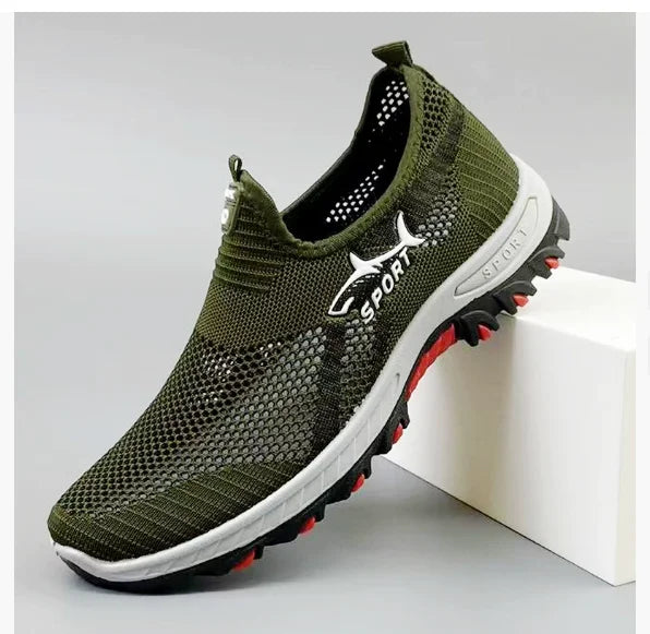 Herre Sneakers Mesh Casual Åndbar Gå-Sko 7