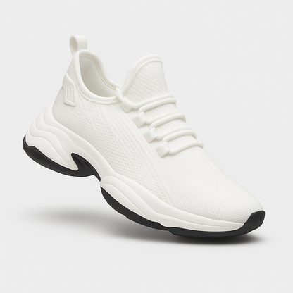 Herre Sneakers med Skjult Hælhøjde - Elegant og Minimalistisk 0