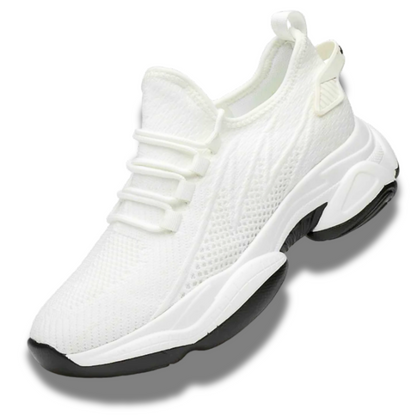 Herre Sneakers med Skjult Hælhøjde - Elegant og Minimalistisk 1