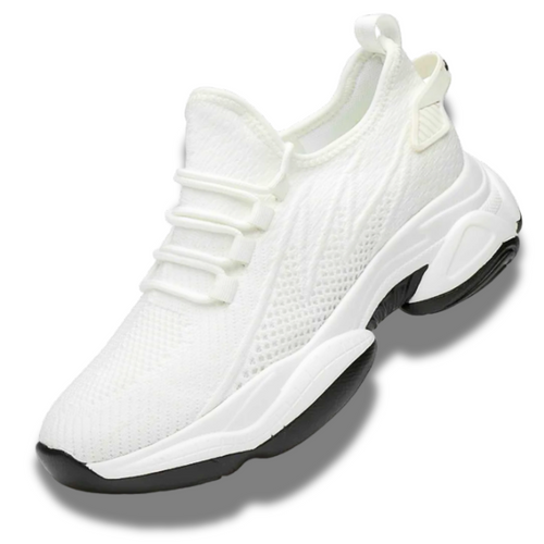 Herre Sneakers med Skjult Hælhøjde - Elegant og Minimalistisk 1