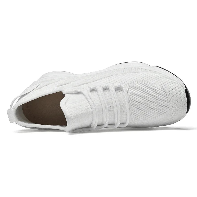 Herre Sneakers med Skjult Hælhøjde - Elegant og Minimalistisk 5