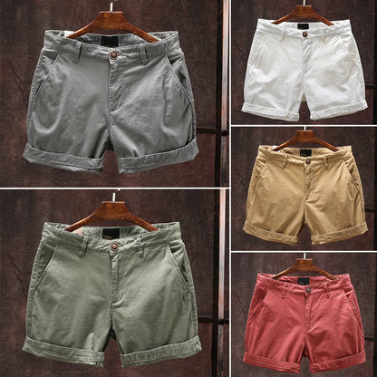 Herre Sommer Shorts Løs Pasform 8