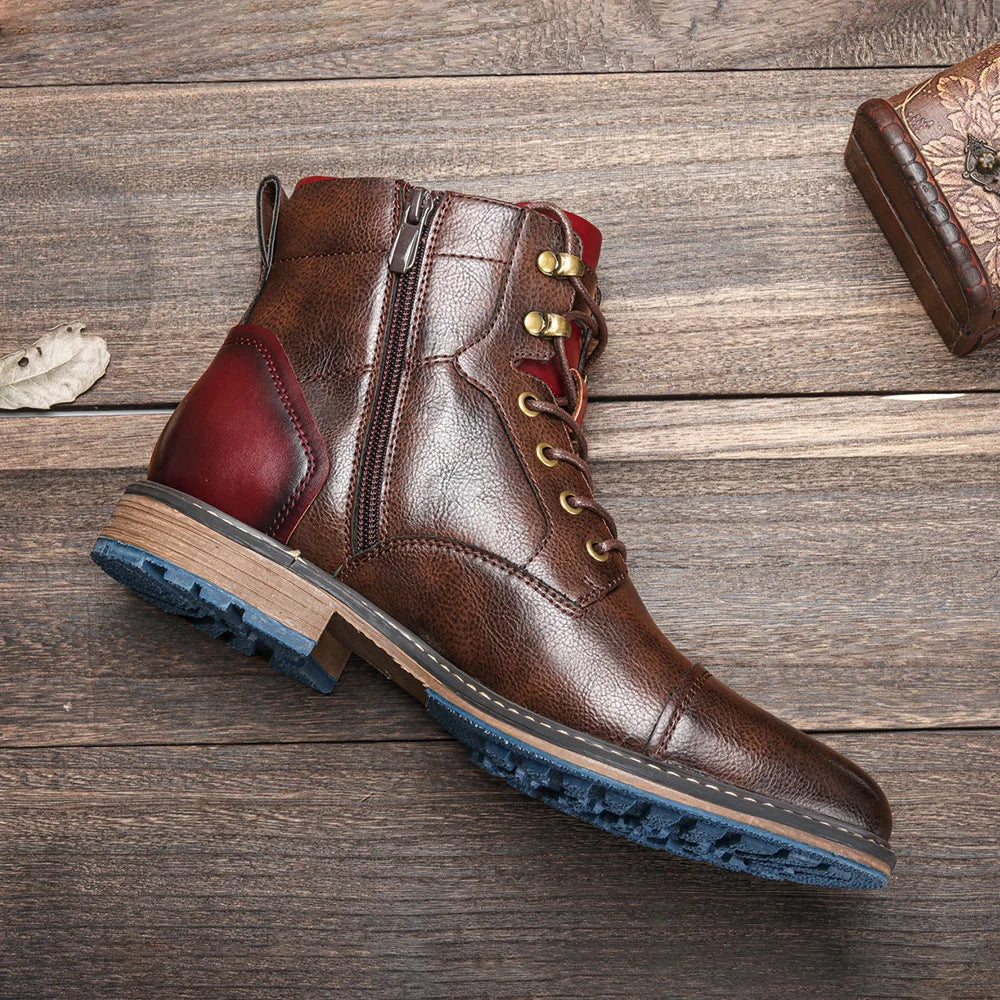 Herre Støvler Cap Toe Design 6