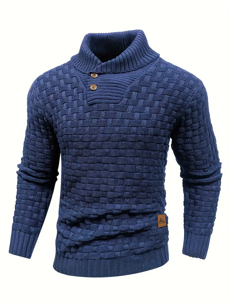 Herre Striktrøje Elegant Kvalitetsmateriale 6