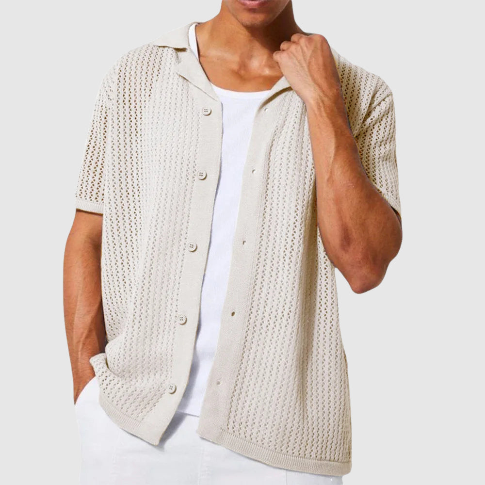 Herre Striktrøje Urban Stil 1