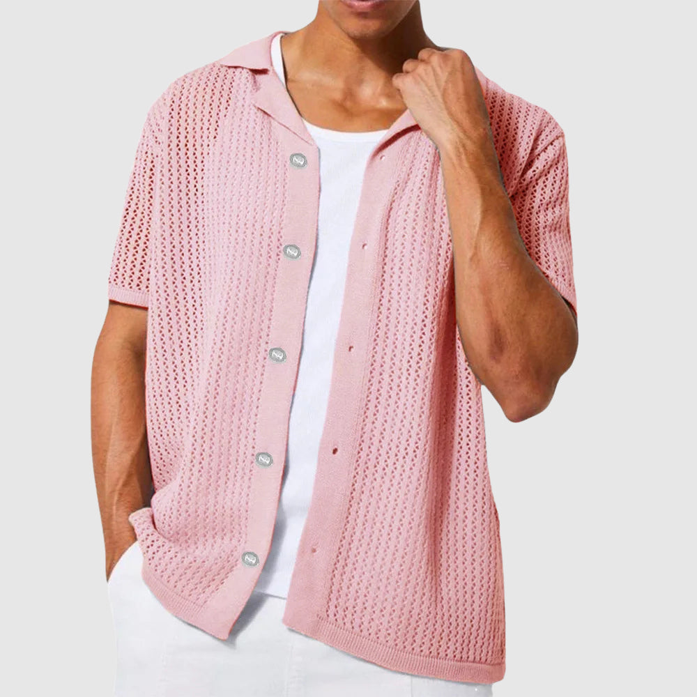 Herre Striktrøje Urban Stil 4