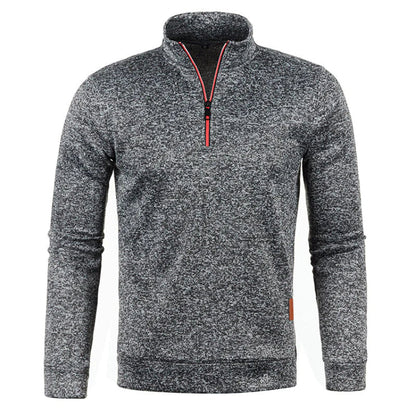 Herre Sweater Poloshirt Klassisk Stil 3
