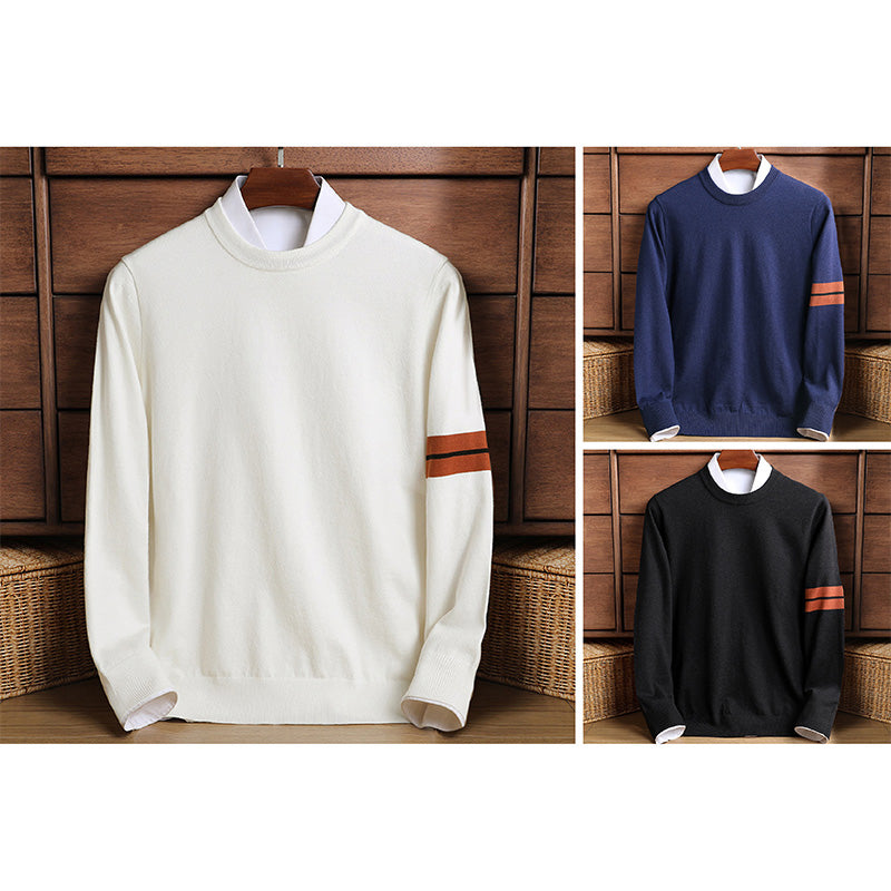 Herre Sweater med Høj Krave 3