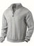 Herre Sweater med Lynlås Moderne Stil 2