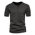 Herre T-Shirt Med Krave i Katoen 0