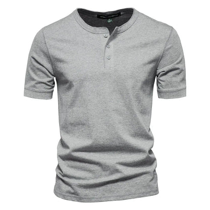 Herre T-Shirt Med Krave i Katoen 3