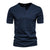 Herre T-Shirt Med Krave i Katoen 6