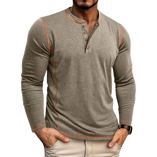 Herre T-shirt med Komfortabel Stil 0
