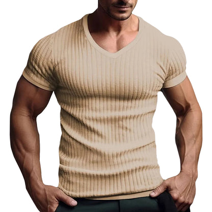 Herre T-shirt med Urban Striber 0