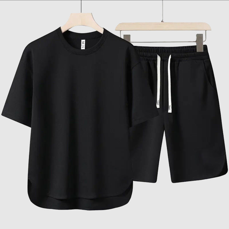 Herre T-shirt og Shorts Sæt 3