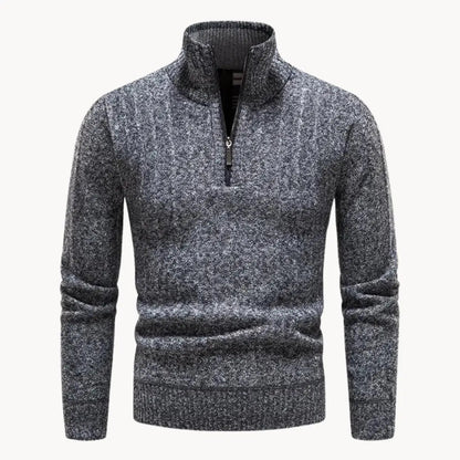 Herre T Shirt Casual Med Lynlås Og Ribben Detaljer 6
