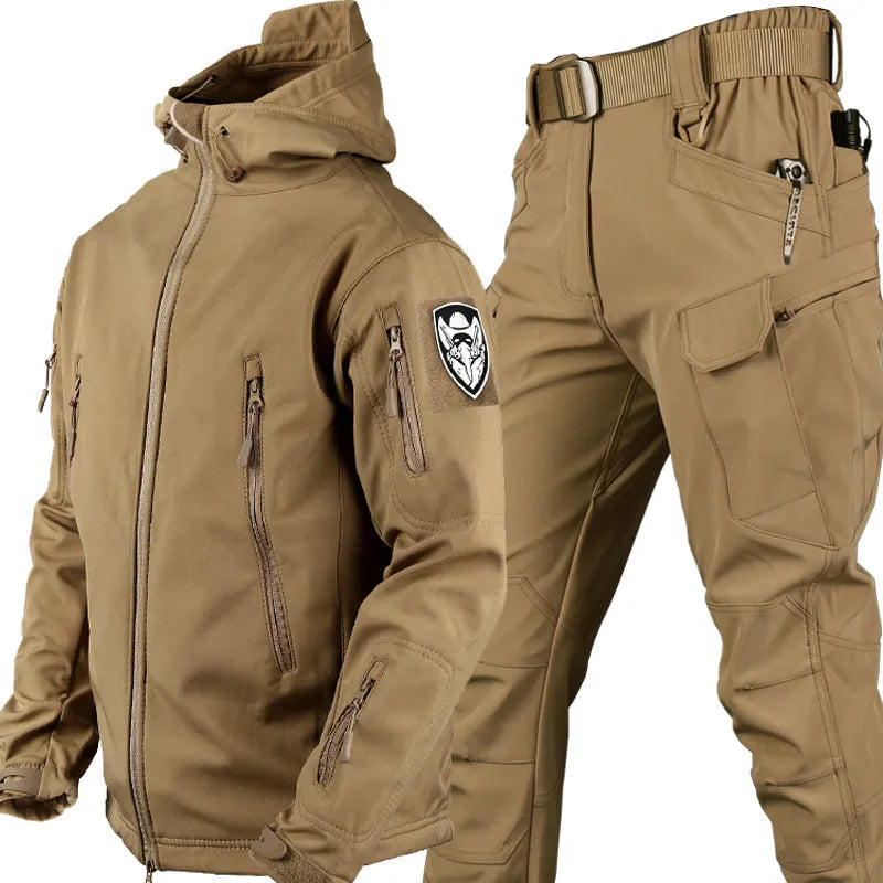 Herre Taktisk Outdoor Jakke og Bukser 2