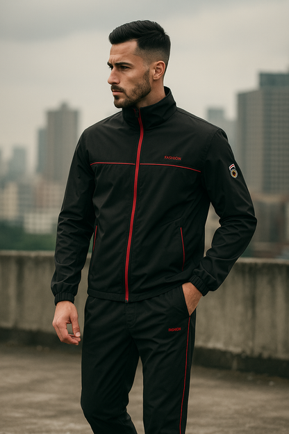 Herre Træningssæt Sporty Design Blødt Materiale 1