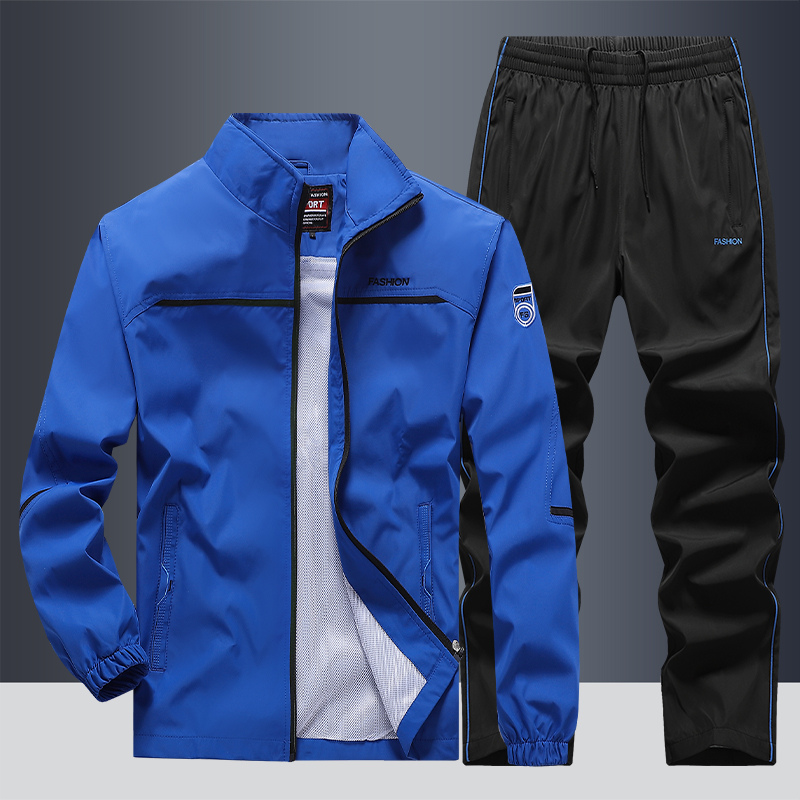 Herre Træningssæt Sporty Design Blødt Materiale 4