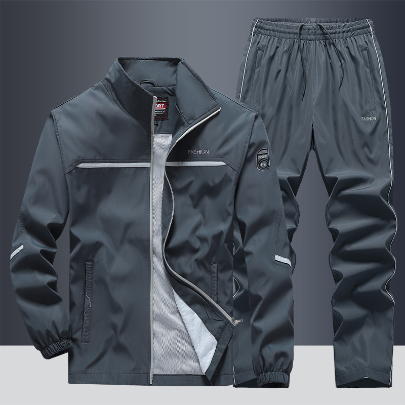 Herre Træningssæt Sporty Design Blødt Materiale 7