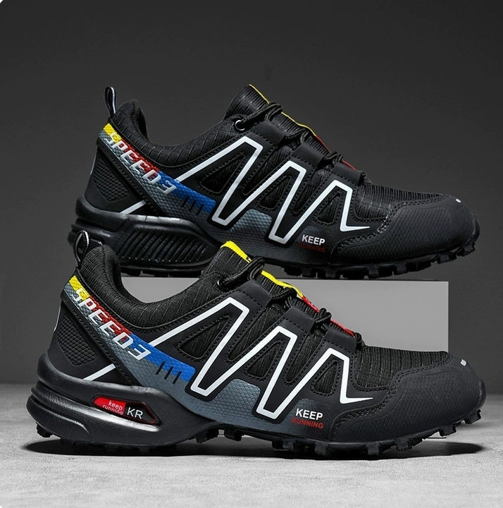 Herre Trekking Sko Komfortabel Design Åndbart Stof 1