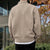 Herre Uldpolo Casual med Knapper 1