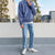 Herre Uldpolo Casual med Knapper 4