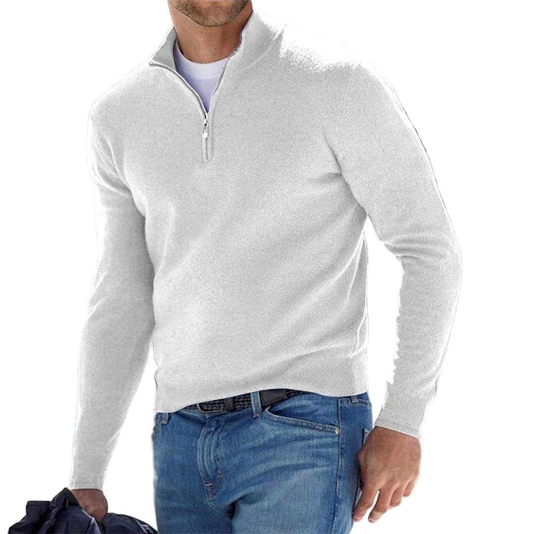 Herre Vest Fleece Med Lynlås Til Mænd Moderne Design 0