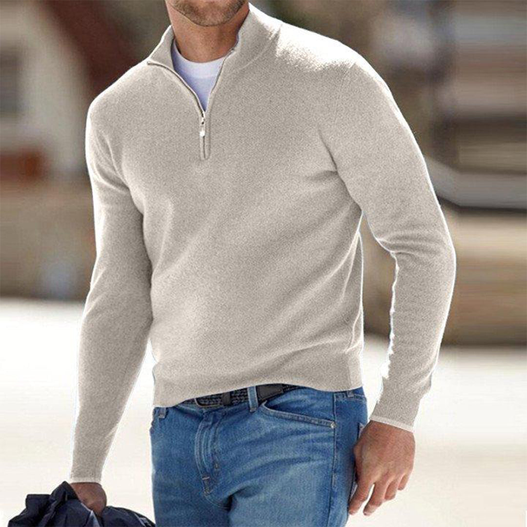 Herre Vest Fleece Med Lynlås Til Mænd Moderne Design 1