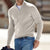 Herre Vest Fleece Med Lynlås Til Mænd Moderne Design 1
